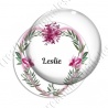 Image digitale - Couronne fleurs