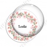 Image digitale - Couronne fleurs