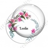Image digitale - Couronne fleurs