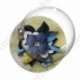 Image digitale - Montage fleur en laine 02