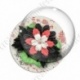 Image digitale - Montage fleurs rouges et noires 01