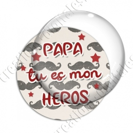 Image digitale - Papa mon héros