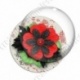 Image digitale - Montage fleurs rouges et noires 03