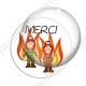 Image digitale - Merci les pompiers