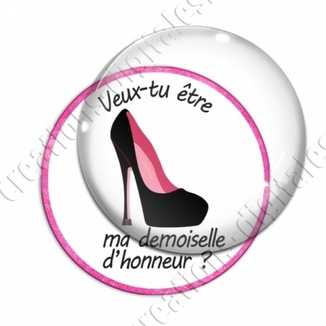 Image digitale - Veux-tu être ma demoiselle d'honneur
