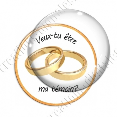 Image digitale - Veux-tu être ma témoin