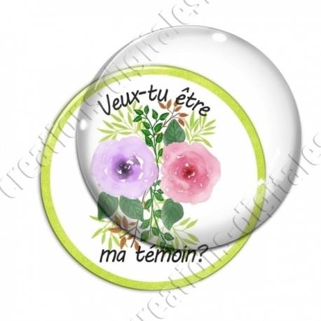 Image digitale - Veux-tu être ma témoin