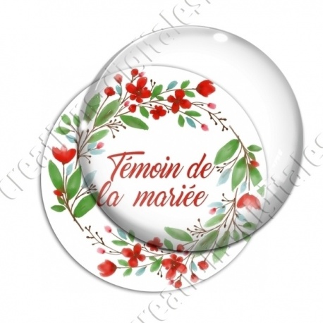 Image digitale - Temoin de la mariée
