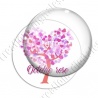 Image digitale - octobre rose arbre