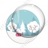 Image digitale - Hiver bleu 02