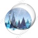 Image digitale - Hiver bleu 05