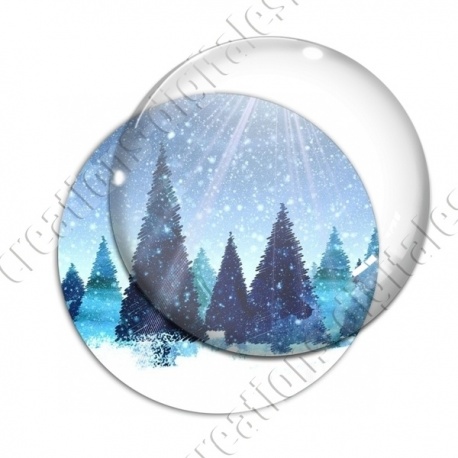 Image digitale - Hiver bleu 05