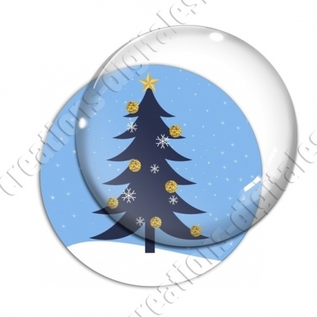 Image digitale - Hiver bleu noel 12