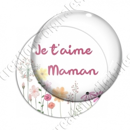 Image digitale - je t'aime maman