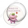Image digitale - maman adorable monstre