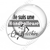 Image digitale - Je suis une handballeuse qui déchire