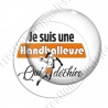 Image digitale - Je suis une handballeuse qui déchire