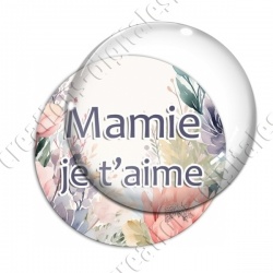 Image digitale - Mamie je t'aime
