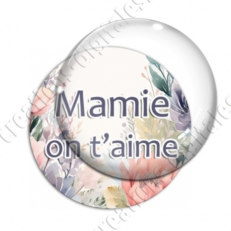 Image digitale - Mamie on t'aime