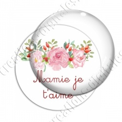 Image digitale - Mamie je t'aime