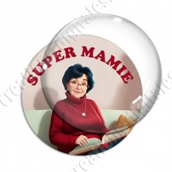 Image digitale - Super mamie
