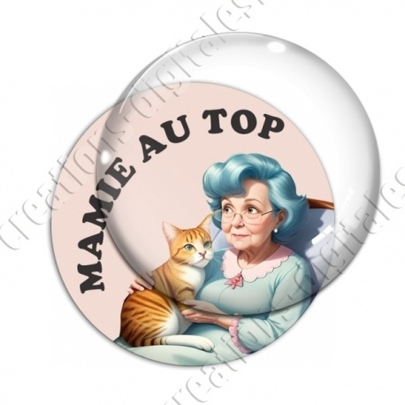 Image digitale - Mamie au top
