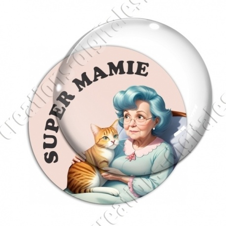 Image digitale - Super mamie