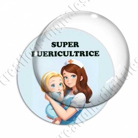 Image digitale - Super puericultrice