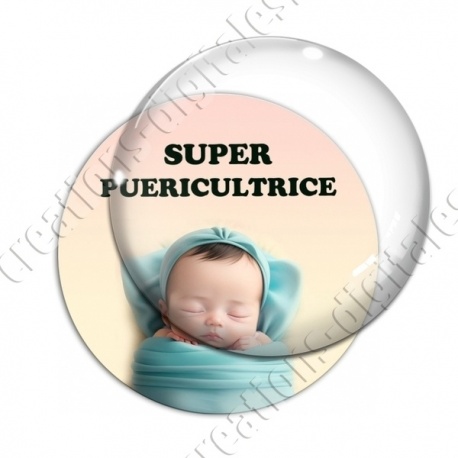 Image digitale - Super puéricultrice