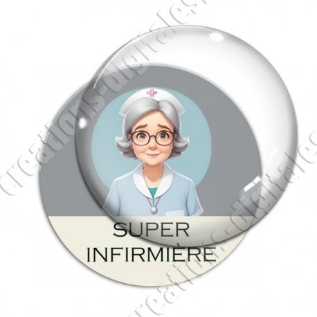 Image digitale - Super infirmière