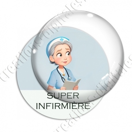 Image digitale - Super infirmière