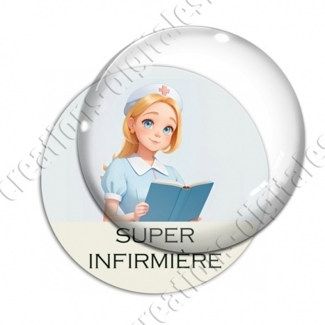 Image digitale - Super infirmière