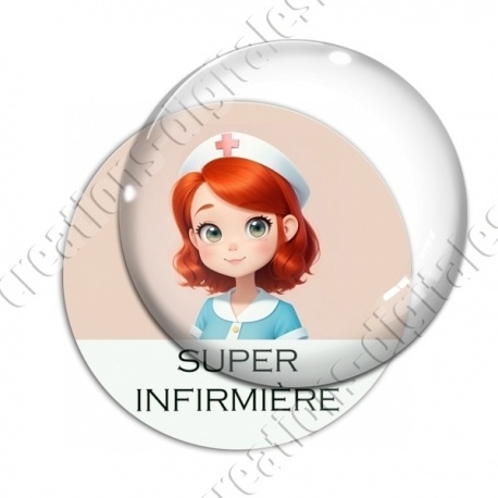 Image digitale - Super infirmière