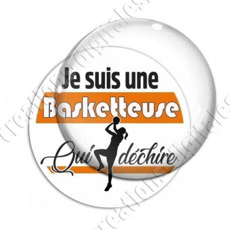 Image digitale - je suis une basketteuse qui déchire
