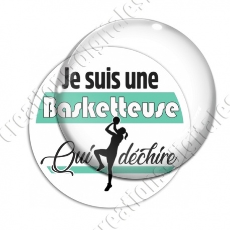 Image digitale - je suis une basketteuse qui déchire