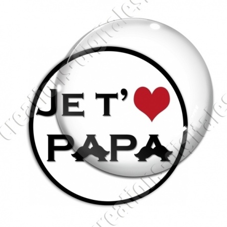Image digitale - Je t'aime papa