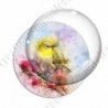 Image digitale - Oiseau - Canari effet aquarelle