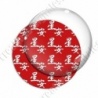 Image digitale - Motif chinois rouge