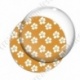 Image digitale - Motif fleur  orange