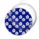 Image digitale - Motif fleur  bleu