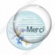 Image digitale - Merci fond oiseau