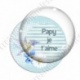 Image digitale - Papy je t'aime fond oiseau