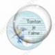 Image digitale - Tonton  je t'aime fond oiseau