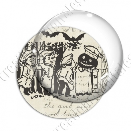 Image digitale - Halloween - Vintage
