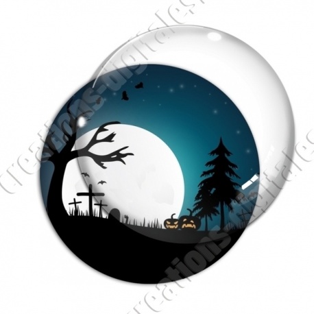 Image digitale - Halloween - Cimetière