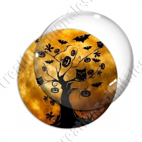 Image digitale - Halloween - Arbre d'Halloween