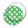 Image digitale - Motif étoile vert