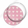 Image digitale - Motif coeur rose