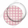 Image digitale - Motif rond rose