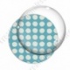 Image digitale - Motif rond cyan